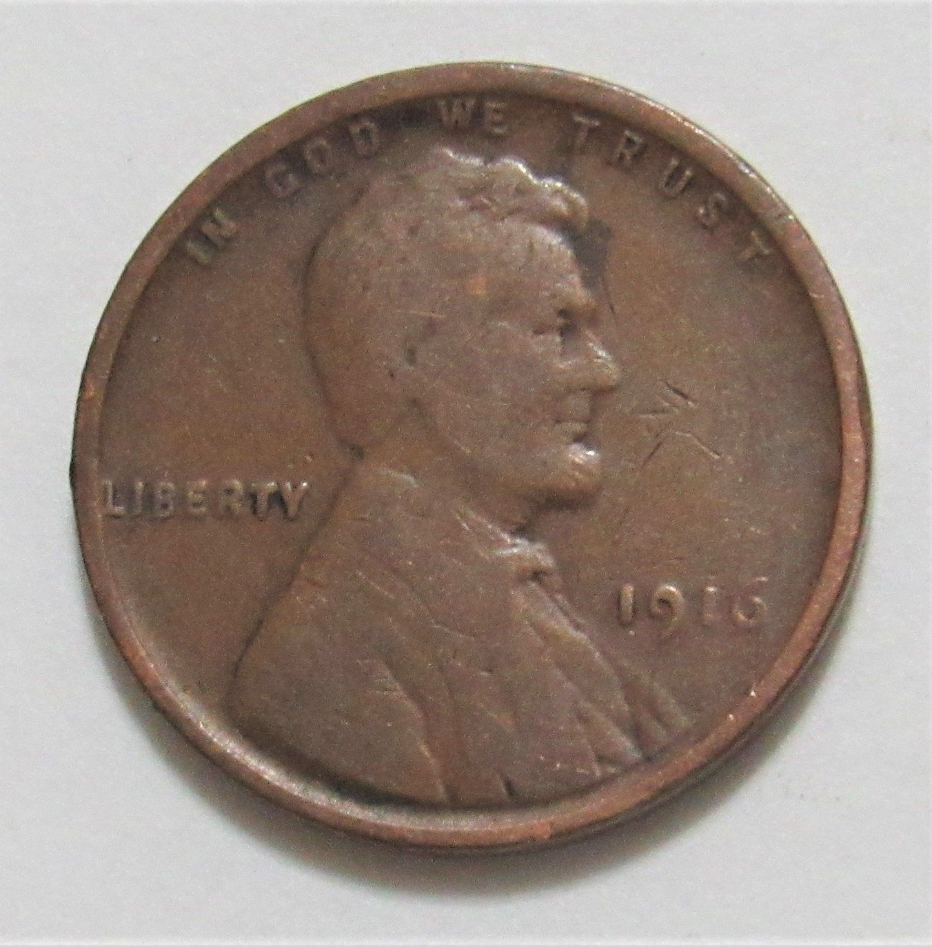 1916 1 Cent - Lincoln Wheat Cent - For Sale, Buy Now Online - Item #518381