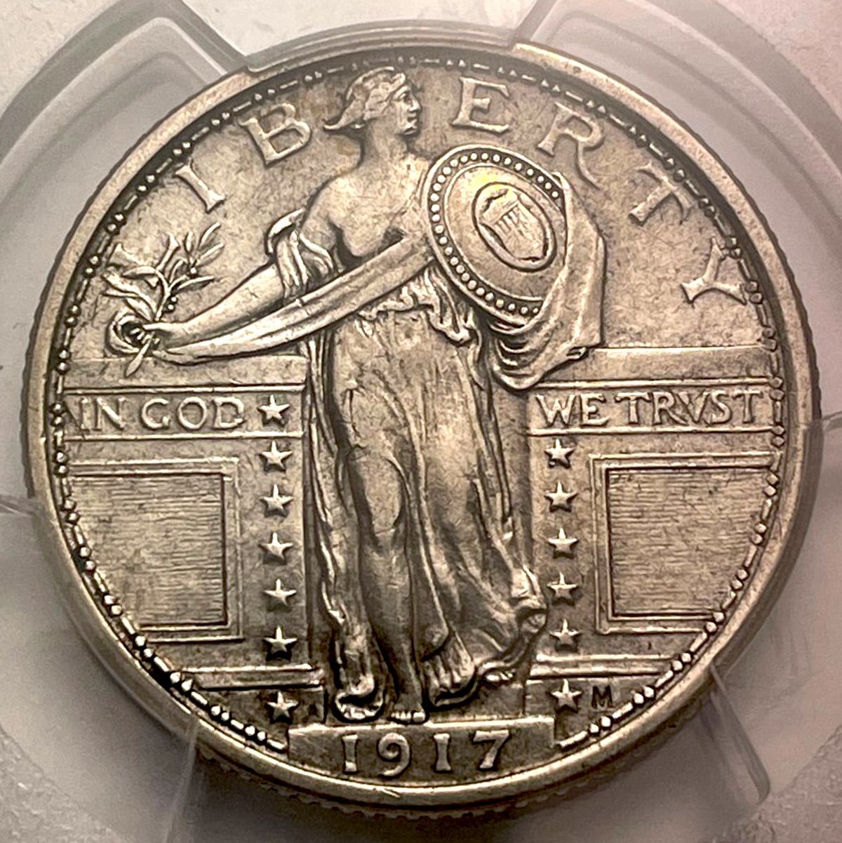 1917 Standing Liberty Quarters Type 1 S2 For Sale, Buy Now Online