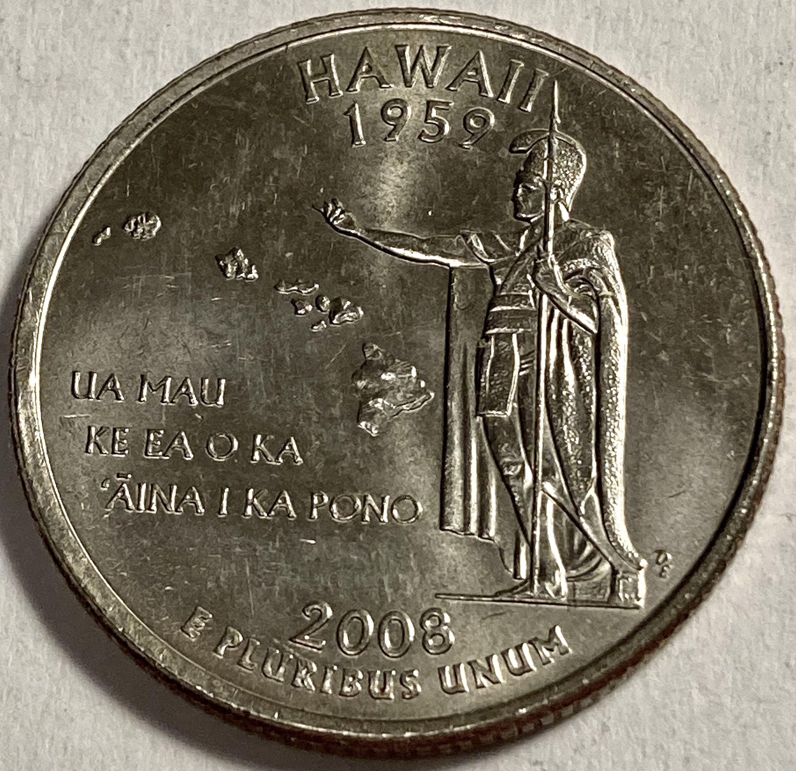 2008 P Hawaii 50 States and Territories Quarters For Sale, Buy Now
