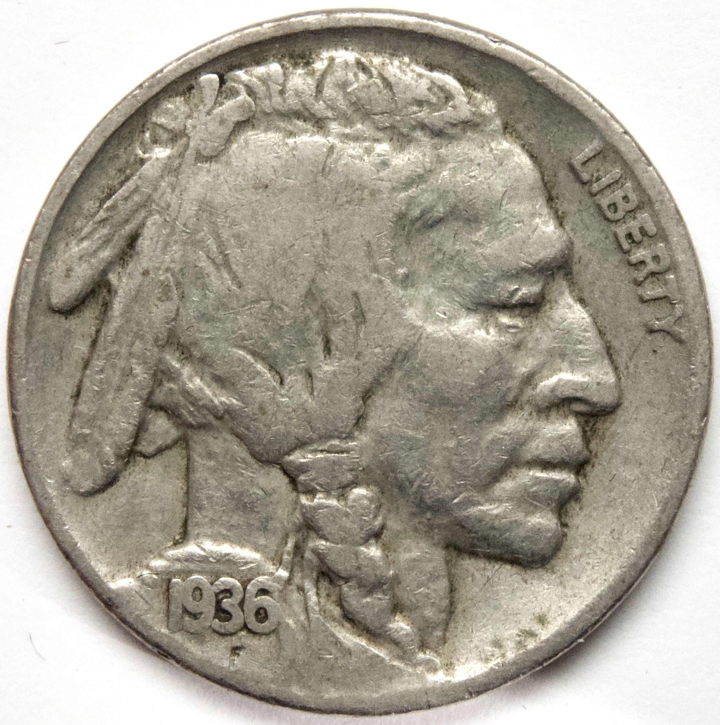 1936 P Buffalo Nickel#19 - For Sale, Buy Now Online - Item #556865