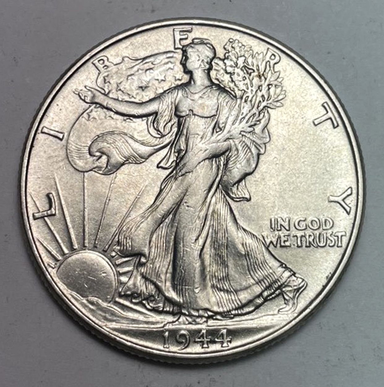 1944 Walking Liberty Half Dollars 31452 - For Sale, Buy Now Online ...