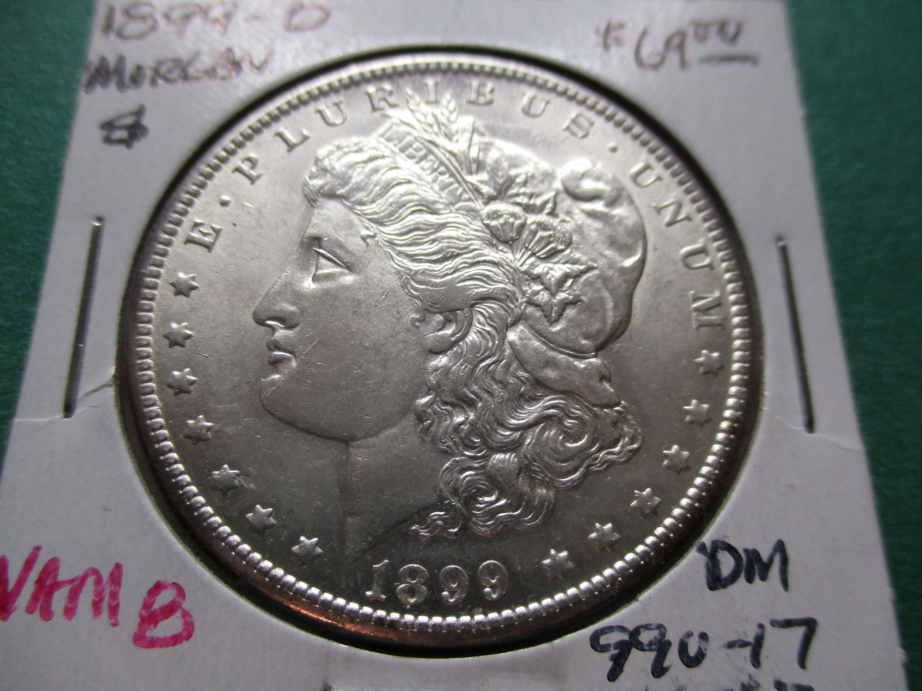 1899 O Ms62 Vam 8 Morgan Dollar Item Dm 99o 17 For Sale Buy Now Online Item 563780