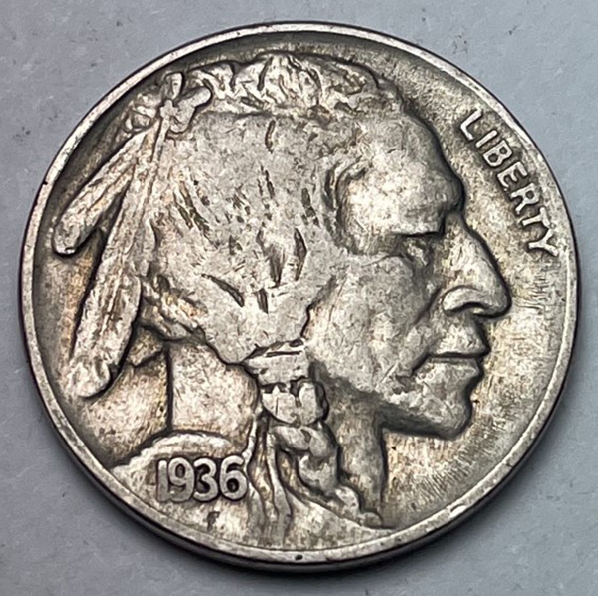1936 Buffalo Nickels Indian Head Nickel 5551 - For Sale, Buy Now Online ...