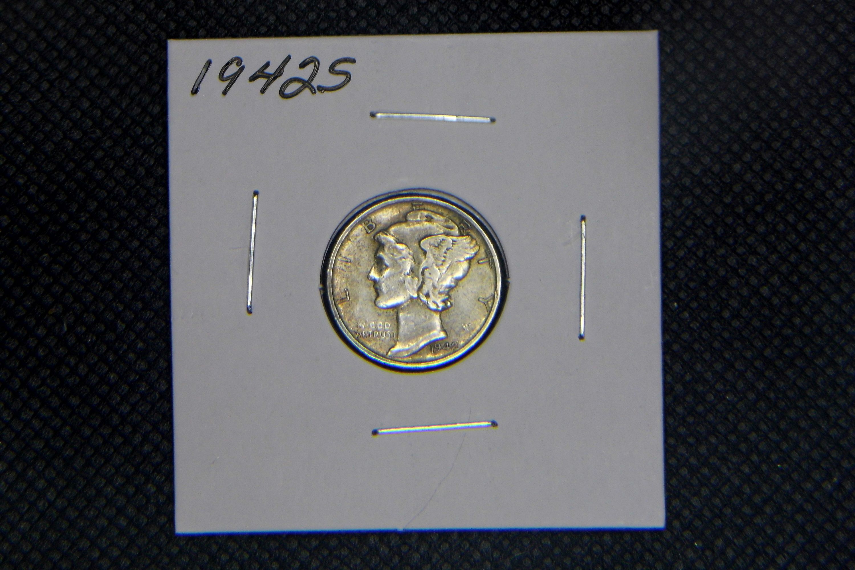 1942S Mercury Dime For Sale, Buy Now Online Item 565317