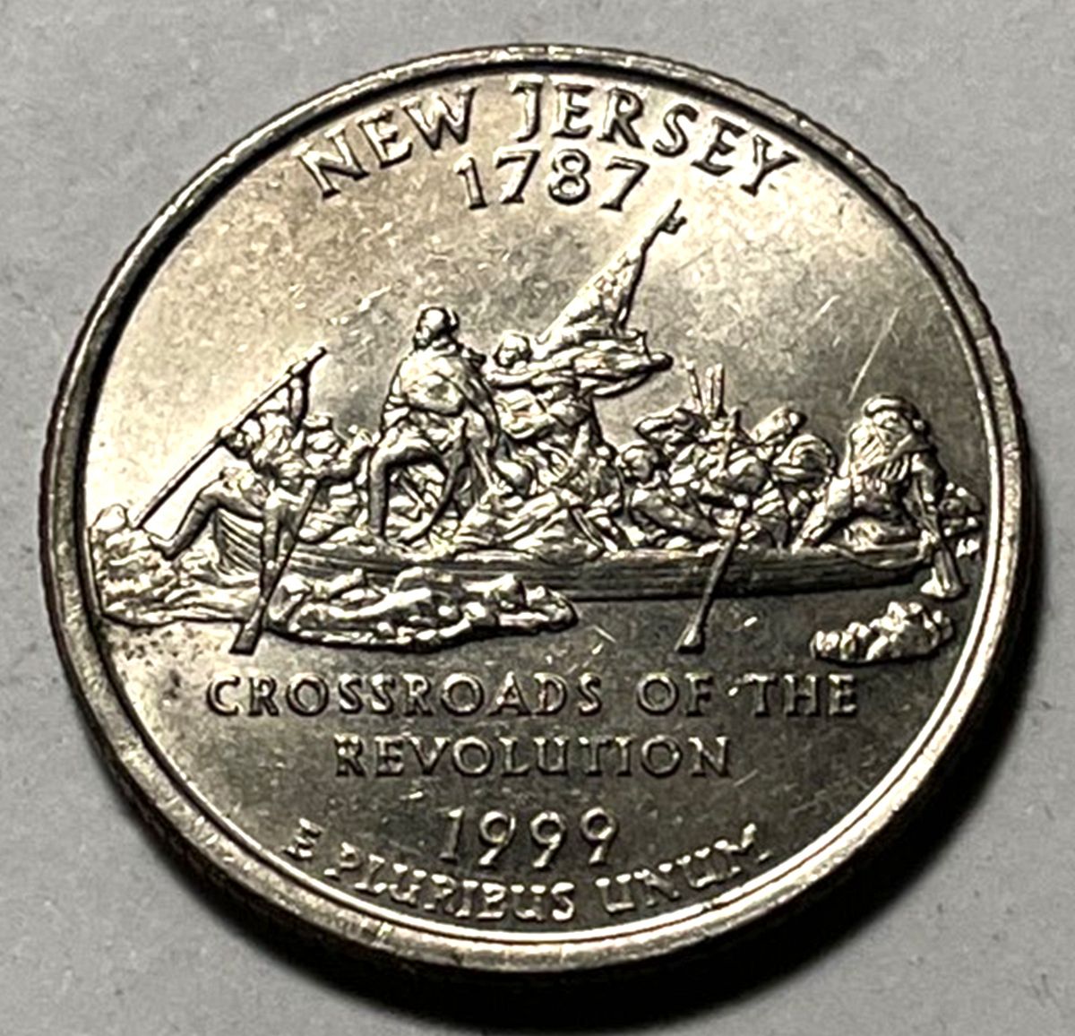 1999 D New Jersey 50 States and Territories Quarters. 6143 - For Sale ...