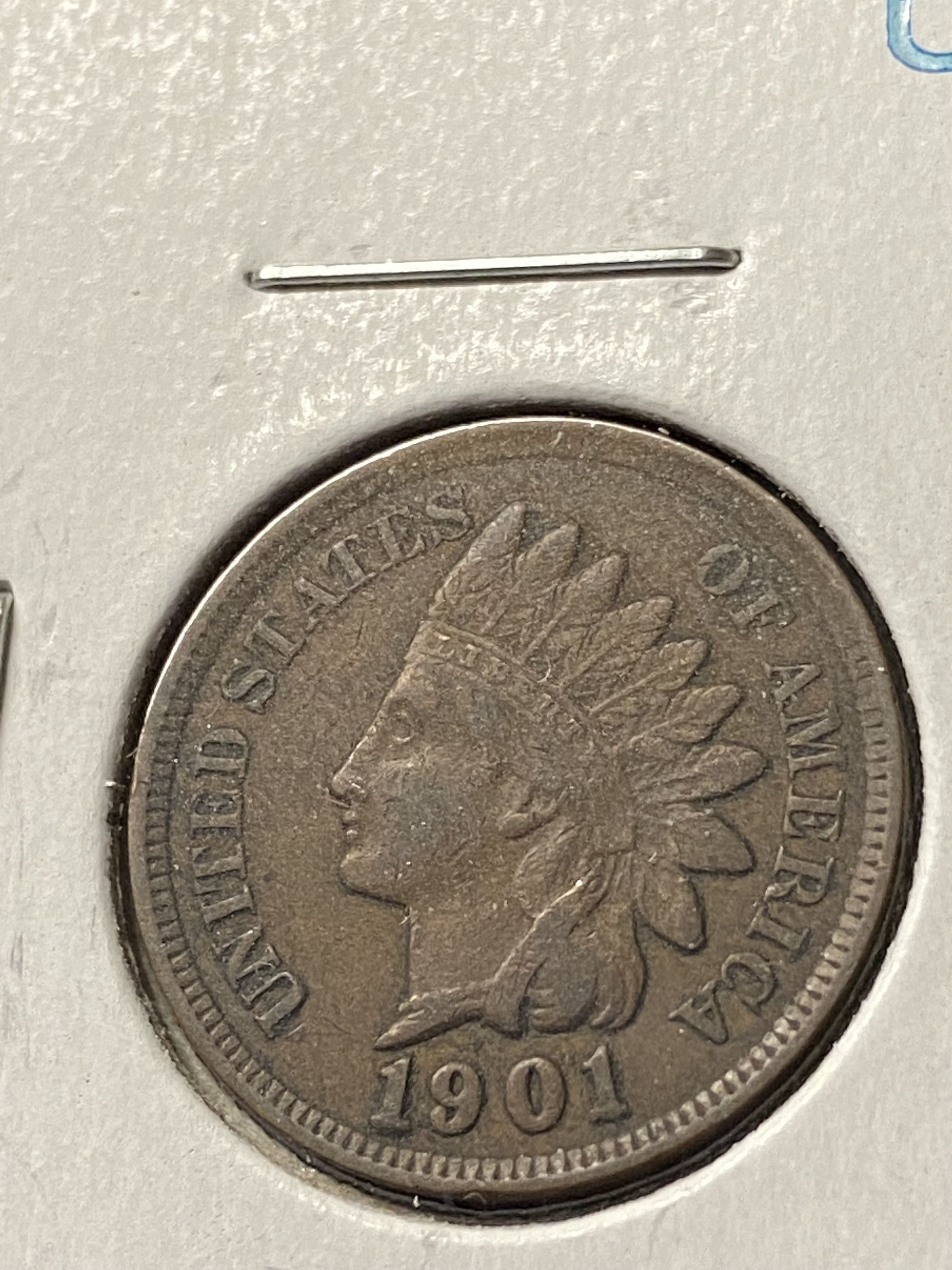1901 P Indian Head Penny - For Sale, Buy Now Online - Item #569273