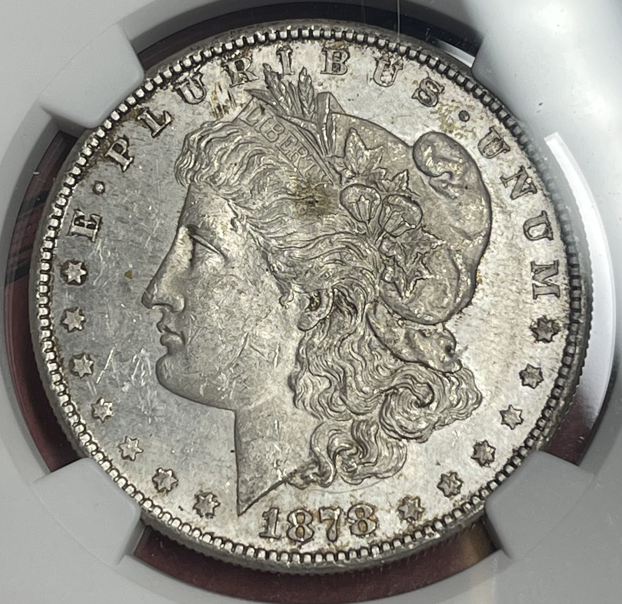 1878-S ULTRA Scarce Brilliant Uncirculated/MS61 Poss VAM18A