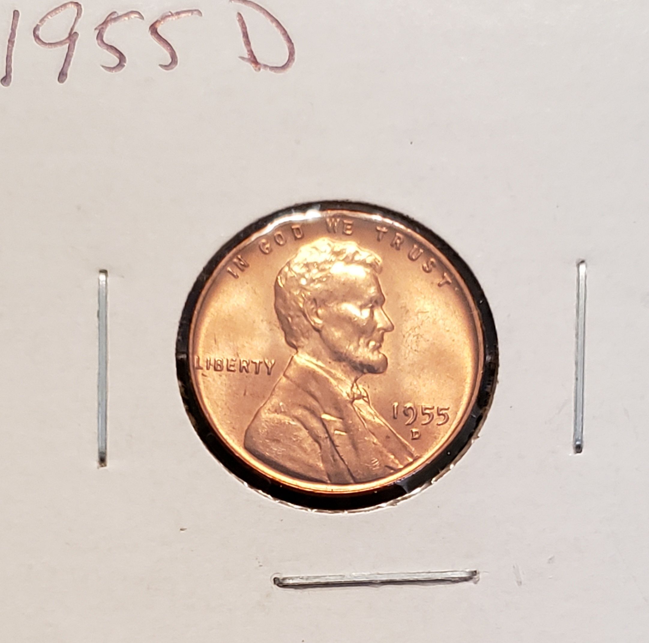 1955- D Lincoln Wheat Cent - For Sale, Buy Now Online - Item #574019