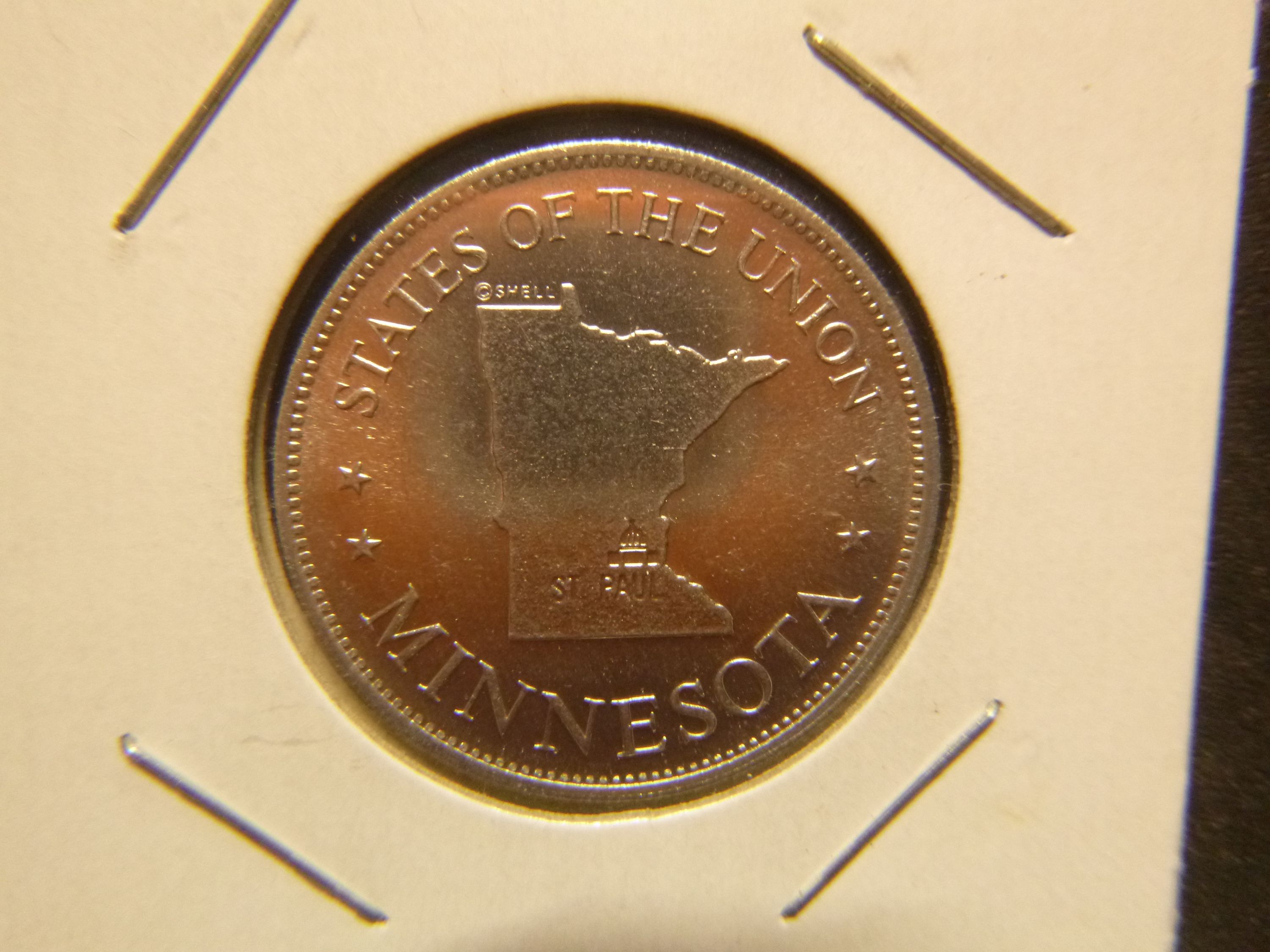 SHELLS'S COIN GAME STATES OF THE UNION MINNESOTA - For Sale, Buy Now Online  - Item #587414