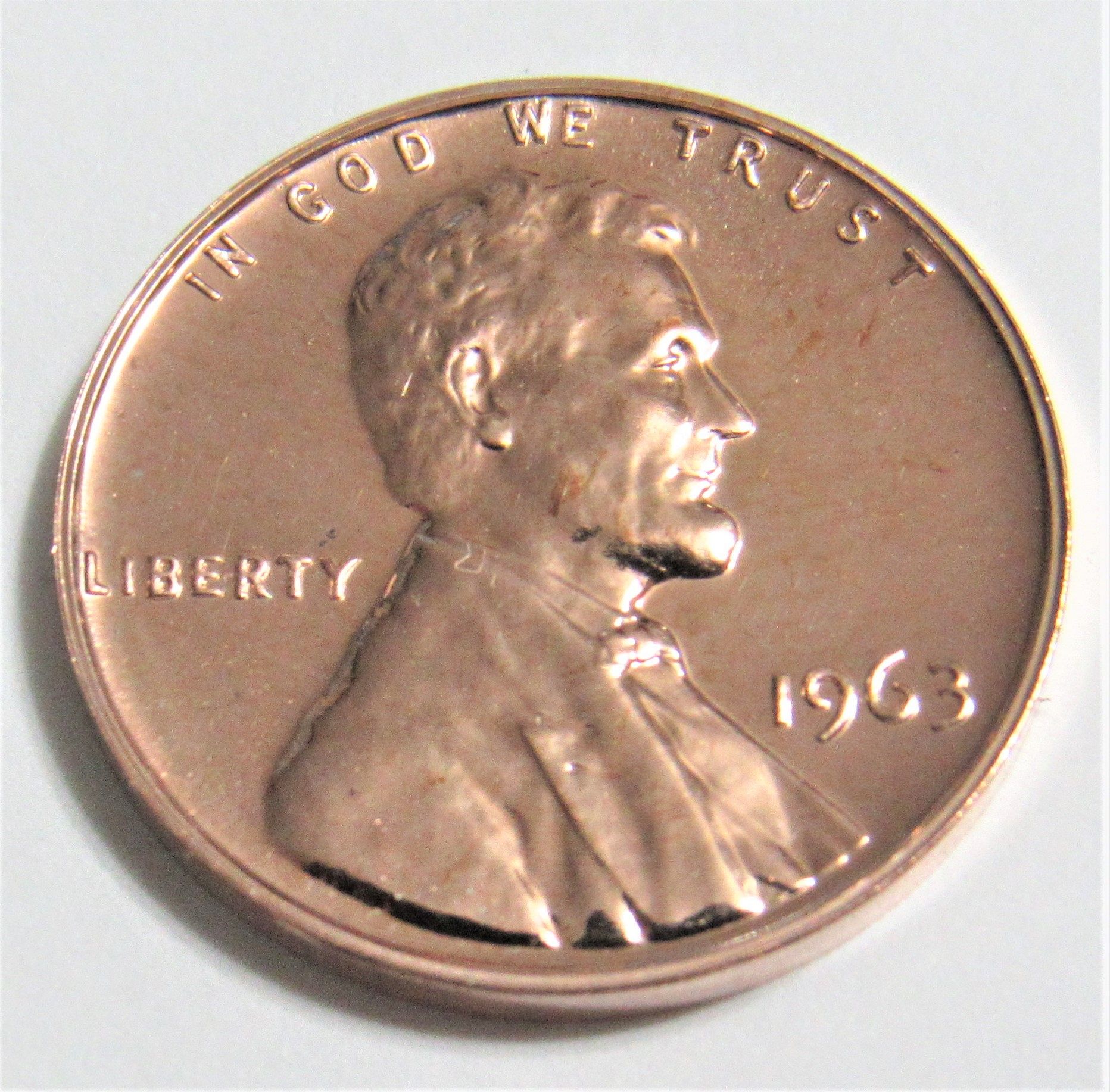 1963 1 Cent - Lincoln Memorial Cent - Proof - For Sale, Buy Now Online ...