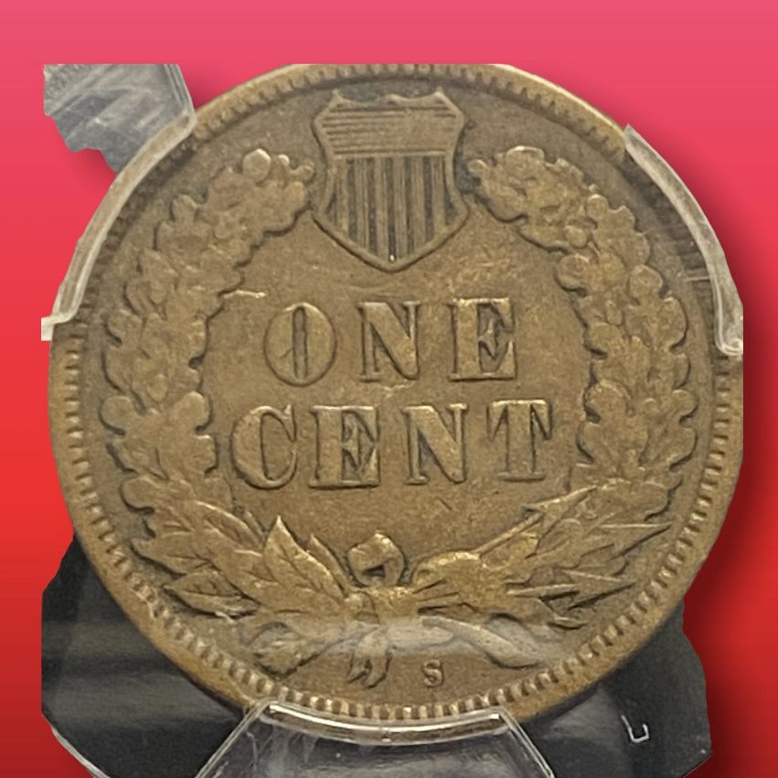 1909S INDIAN HEAD SMALL CENT 1C PCGS VG10 FRESH GRADED! For Sale