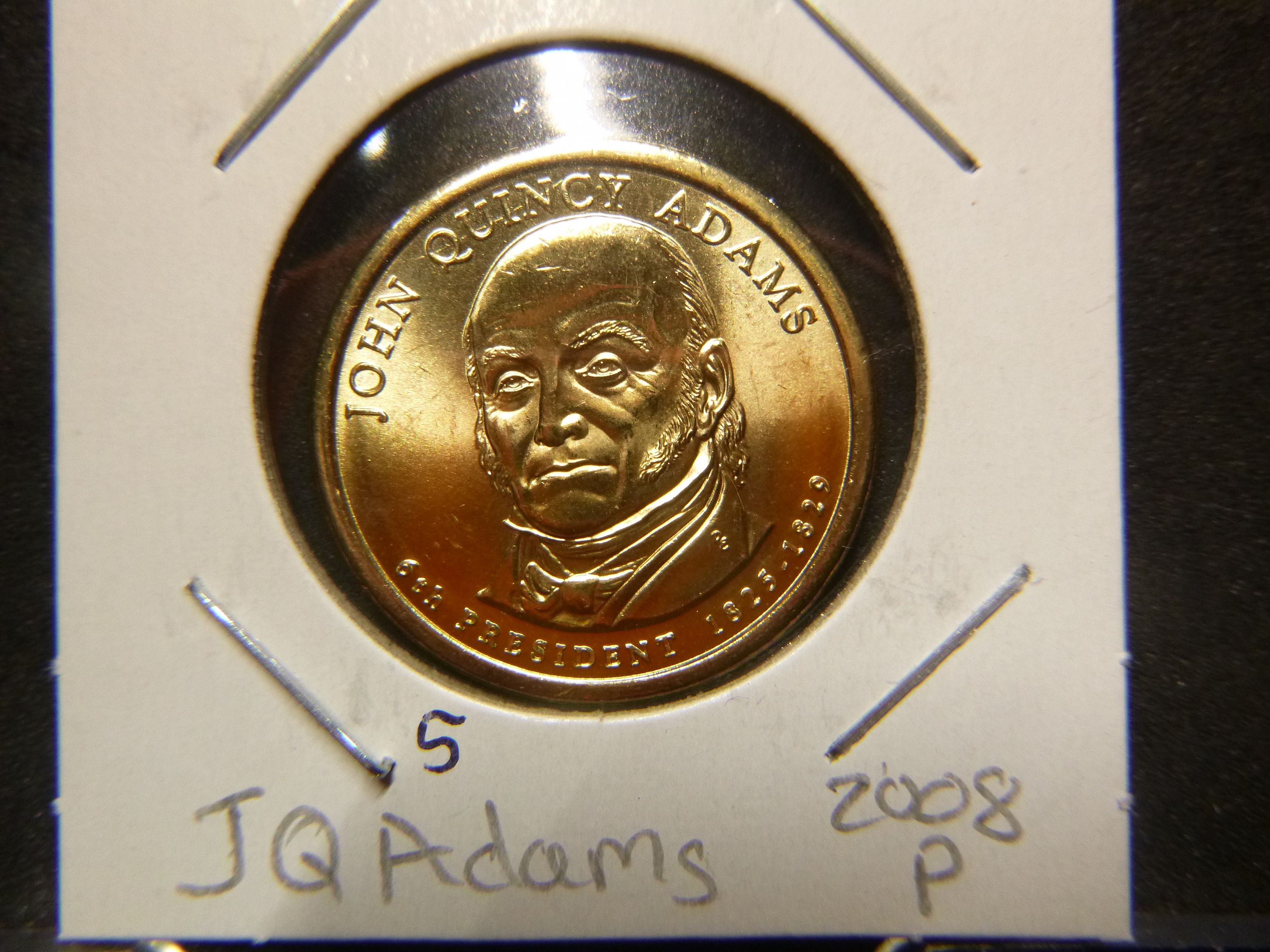 2008 P Presidential Dollars: John Quincy Adams - For Sale, Buy Now ...