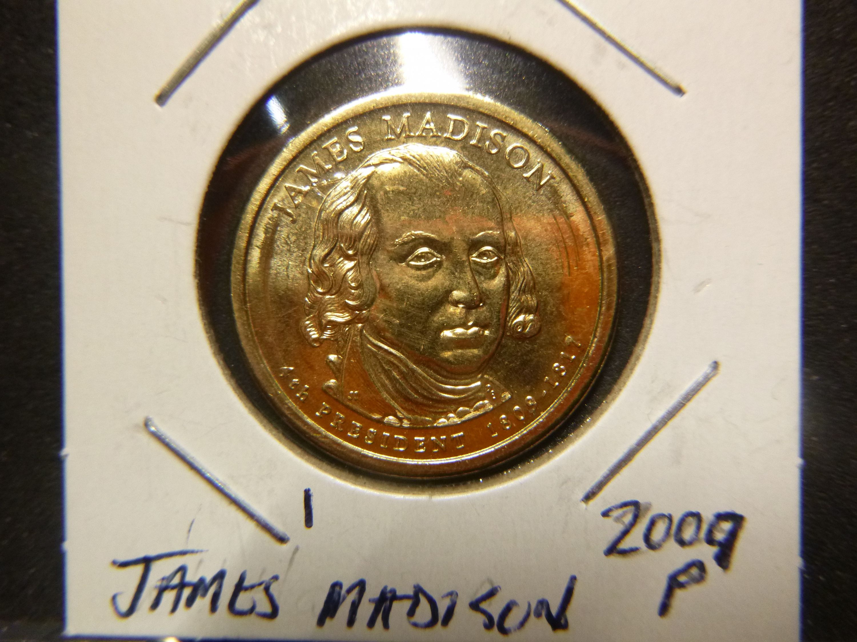 2007 P Presidential Dollars: James Madison - For Sale, Buy Now Online ...