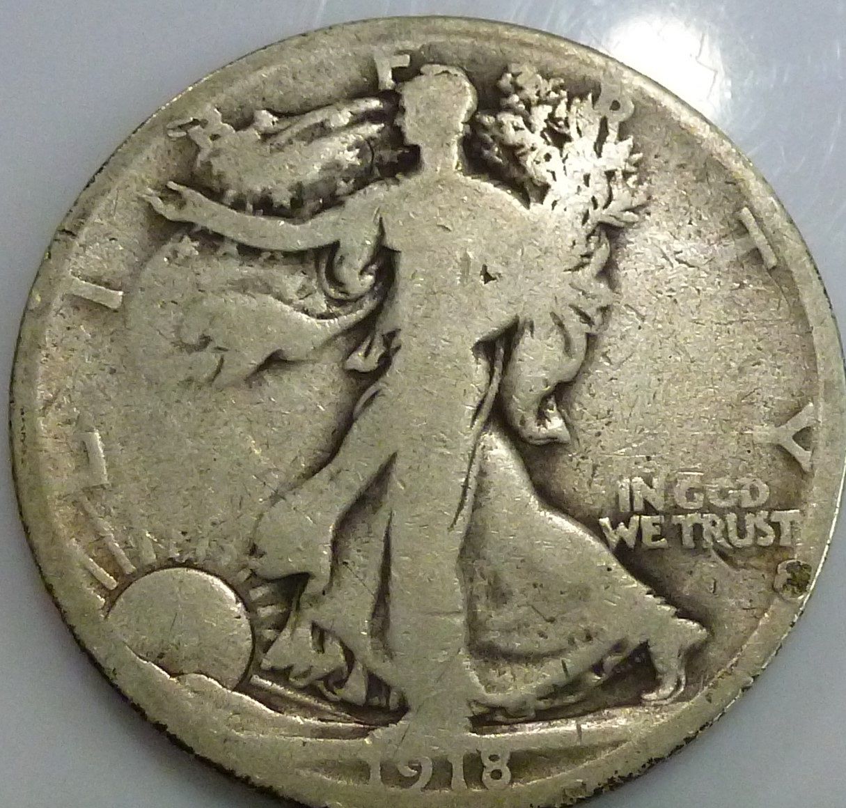 1918-S Very Good Walking Liberty Half Dollar ( 345-5 ) - For Sale, Buy ...