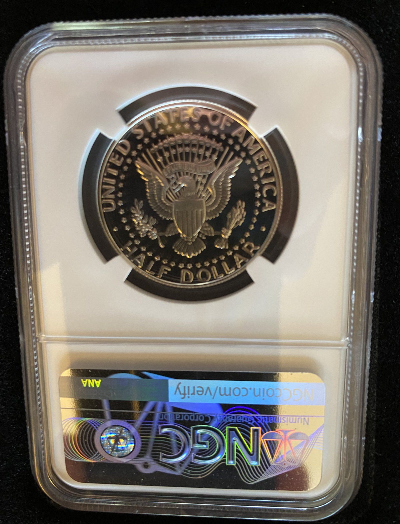 Lot Of 10 Assorted Proof 69 Ultra Cameo Kennedy Half Dollars - Freshly Graded By NGC