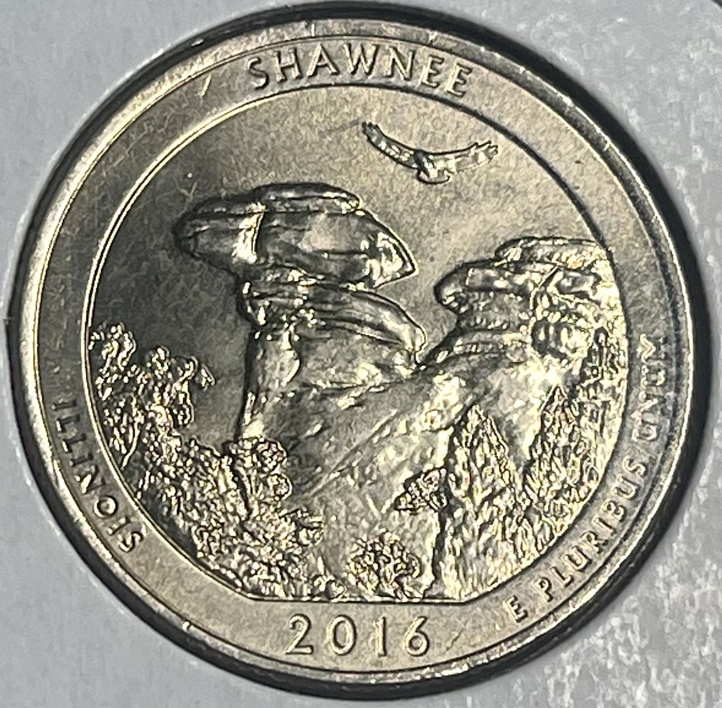 2016D Brilliant Uncirculated Shawnee America The Beautiful US