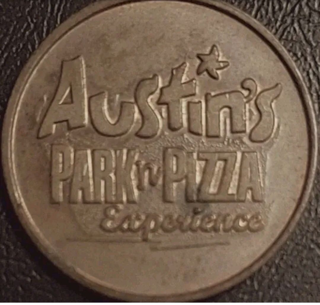 Austin's Park n Pizza Arcade Game Token Pflugerville, Texas XF - For ...