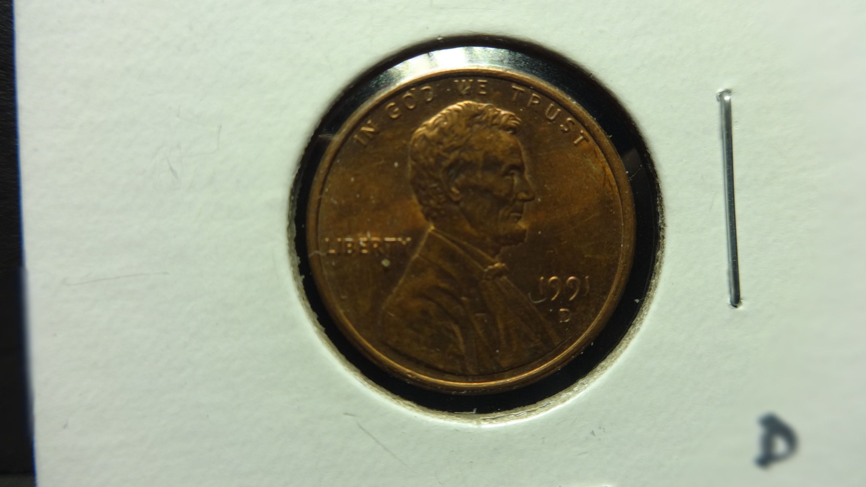 USA 1 Cent 1991 D Lincoln Memorial For Sale Buy Now Online usa-1-cent-1991-d-lincoln-memorial-for-sale-buy-now-online