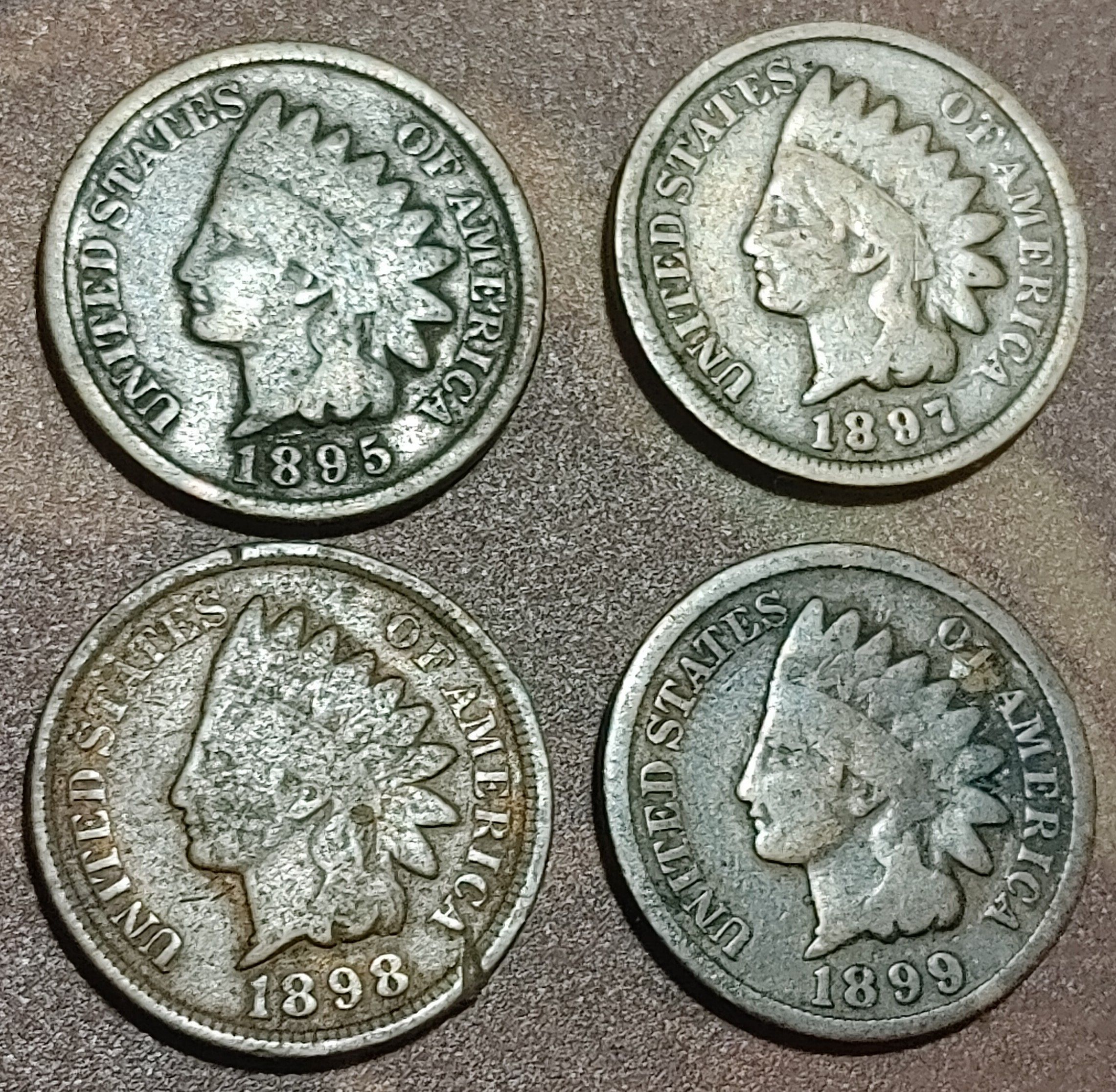 indian head penny 1898
