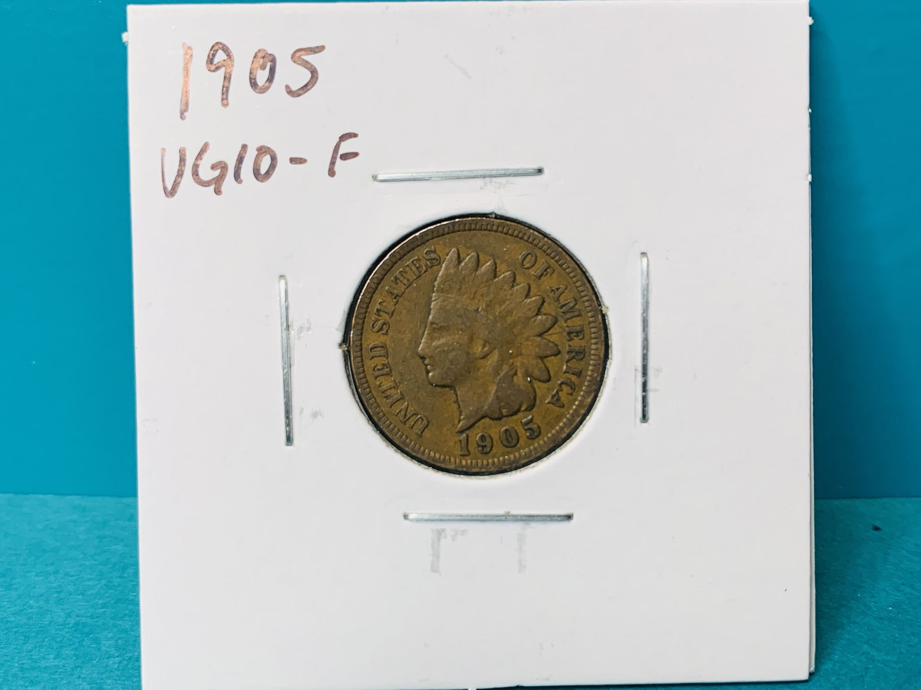 1903, 1904, 1905 Indian Head Penny Set - 3 Circulated Bronze Cents, Philadelphia Mint