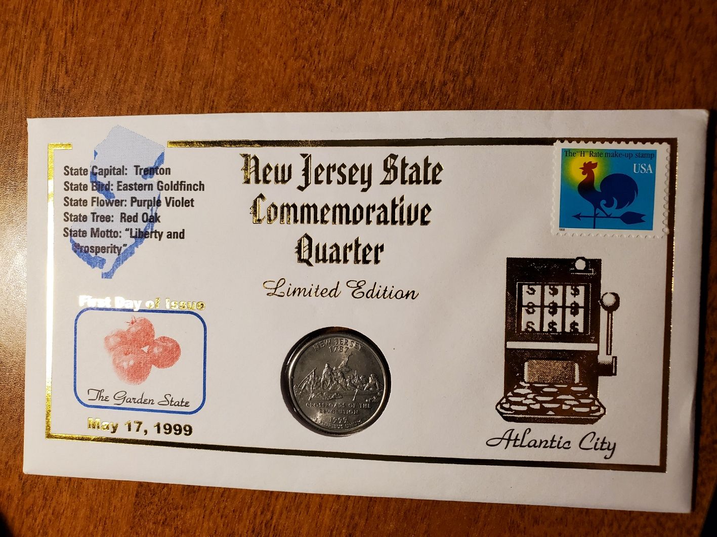 1999 P New Jersey State Quarter - For Sale, Buy Now Online - Item #644094