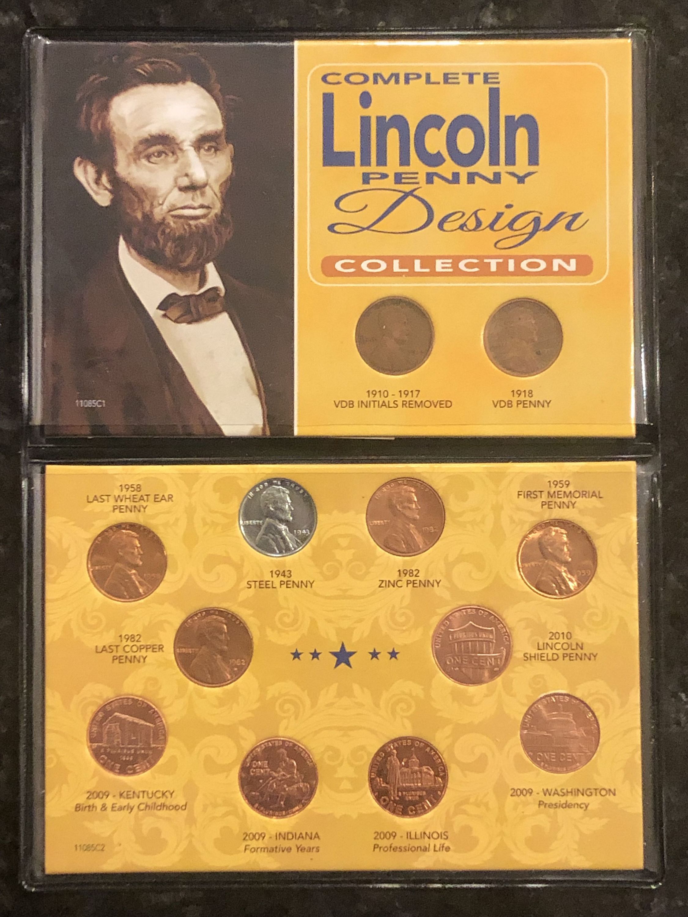 The Complete Lincoln Penny Design Collection Very Nice For Sale, Buy