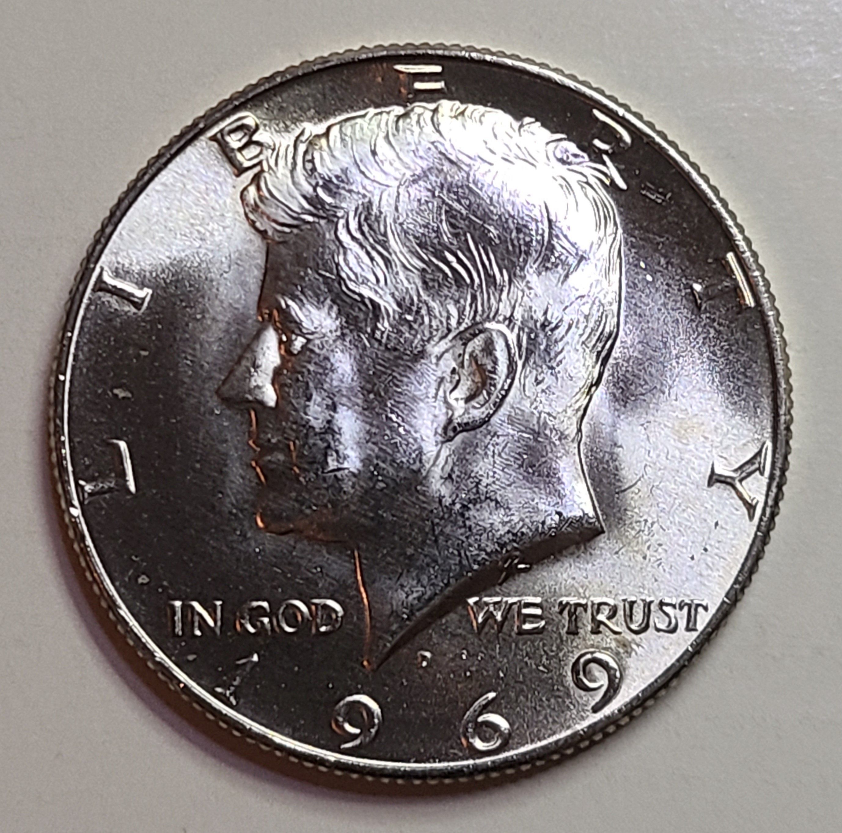 1969-D Kennedy Half Dollar MS-63 (Choice BU) - For Sale, Buy Now Online ...