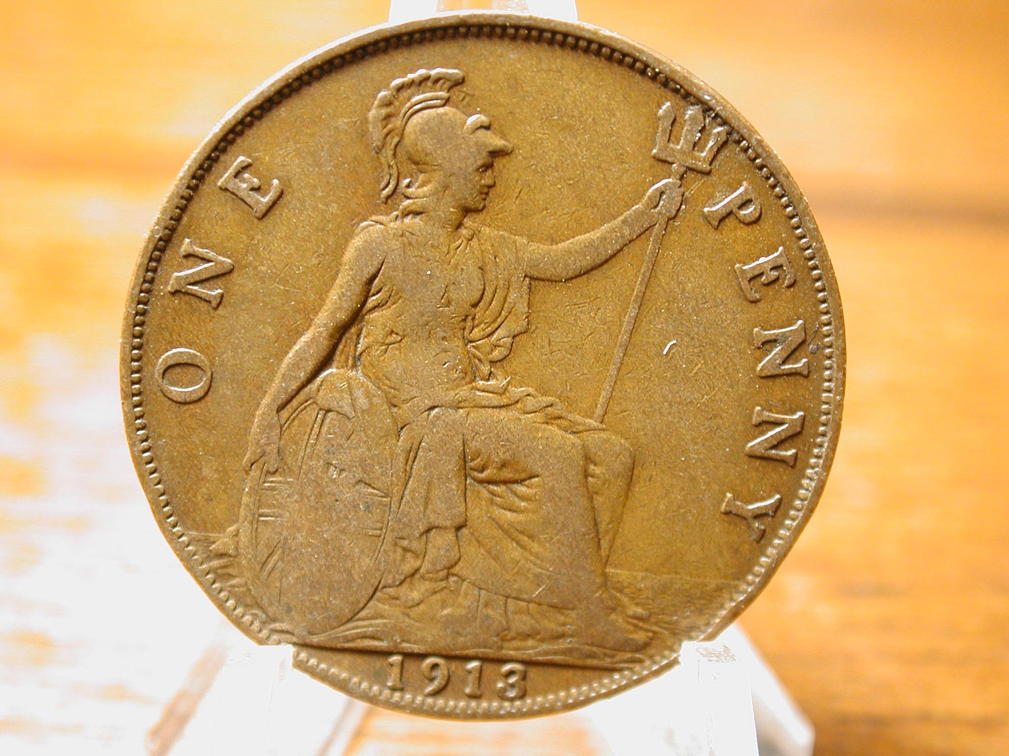 1913 great britain large cent nice for sale buy now online item