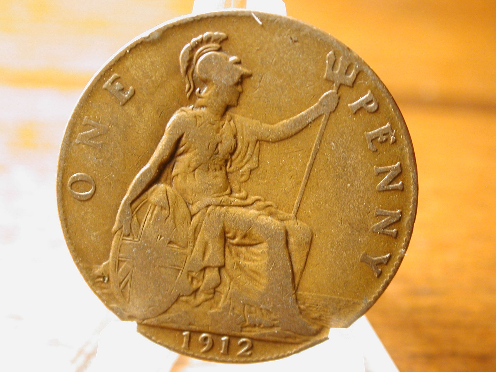 1912 great britain large cent nice for sale buy now online item