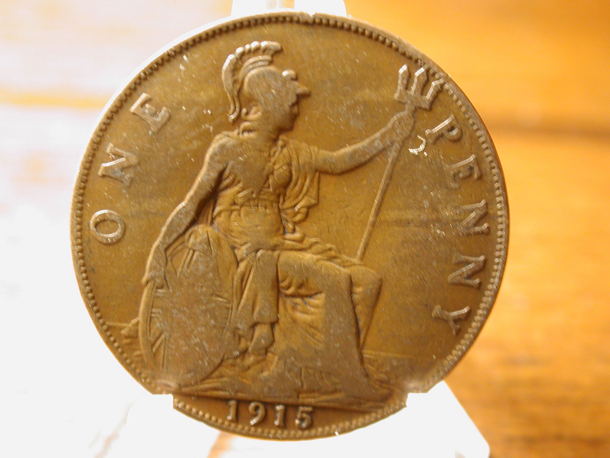 1915 great britain large cent nice for sale buy now online item
