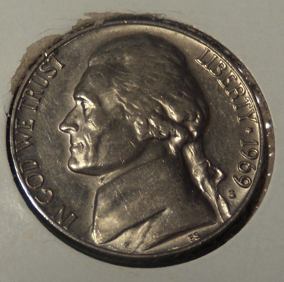 1969S Jefferson Nickel MS62 51969S5 For Sale, Buy Now Online