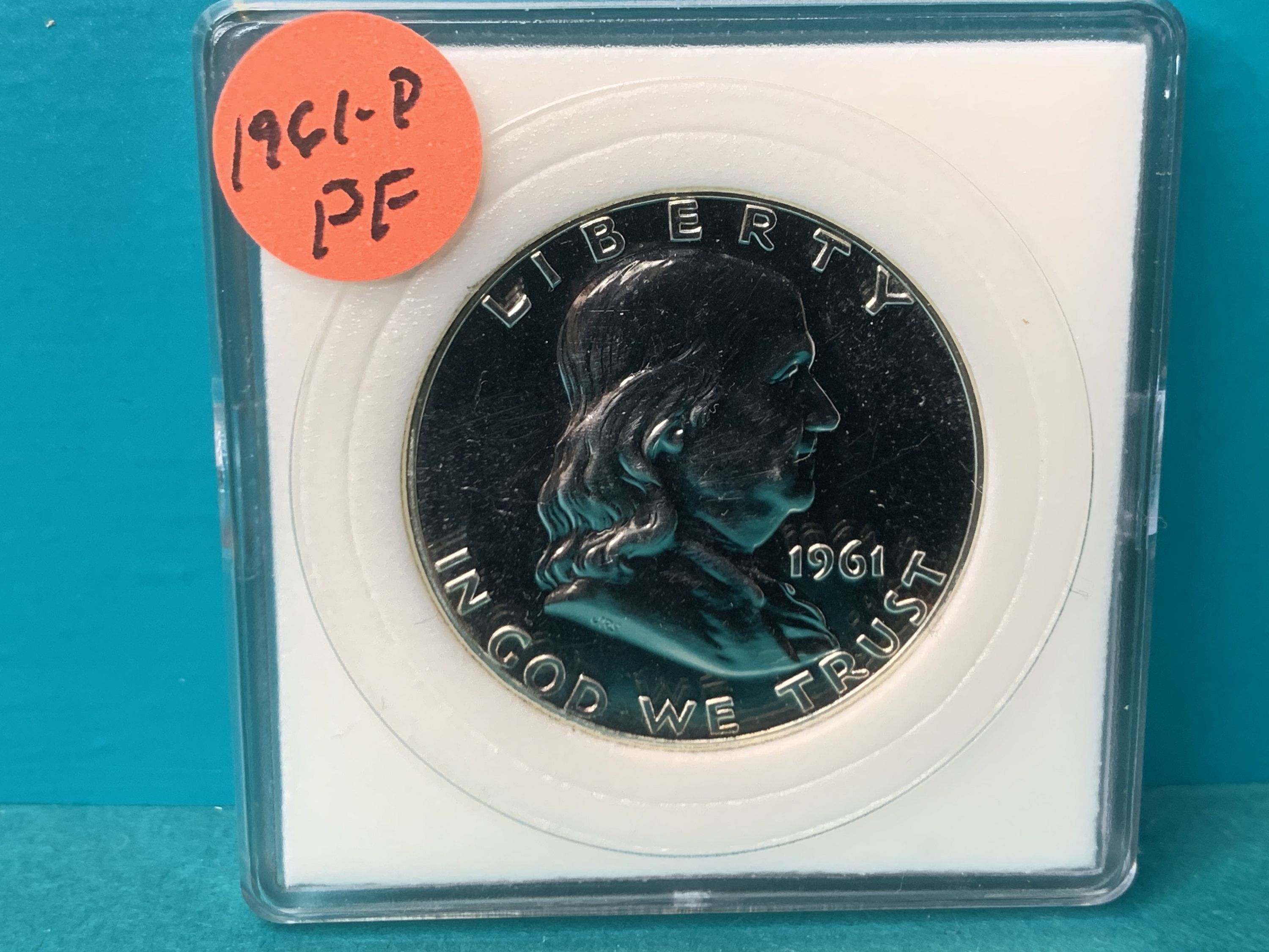 1961 Proof Franklin Half Dollar For Sale, Buy Now Online Item 662016