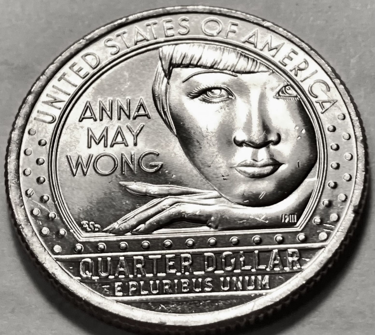 Anna May Wong Quarter For Sale