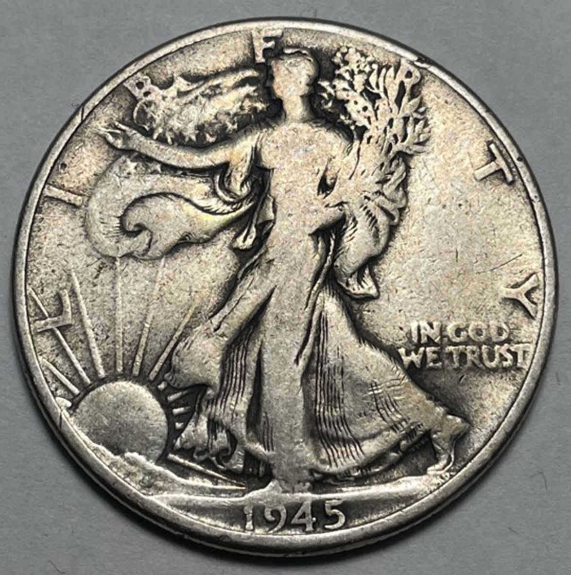 1945 Walking Liberty Half Dollars. 2311 - For Sale, Buy Now Online ...