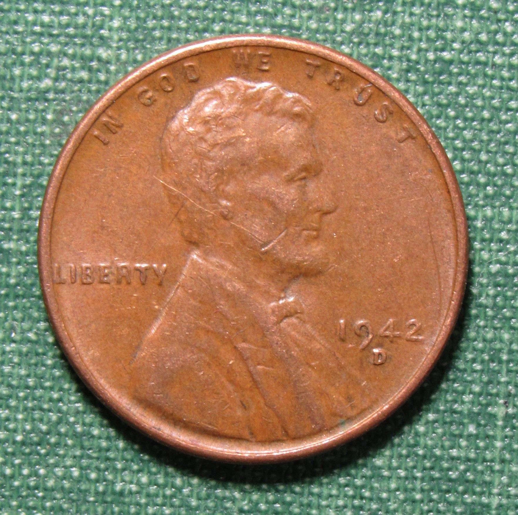 1942 D Wheat Penny