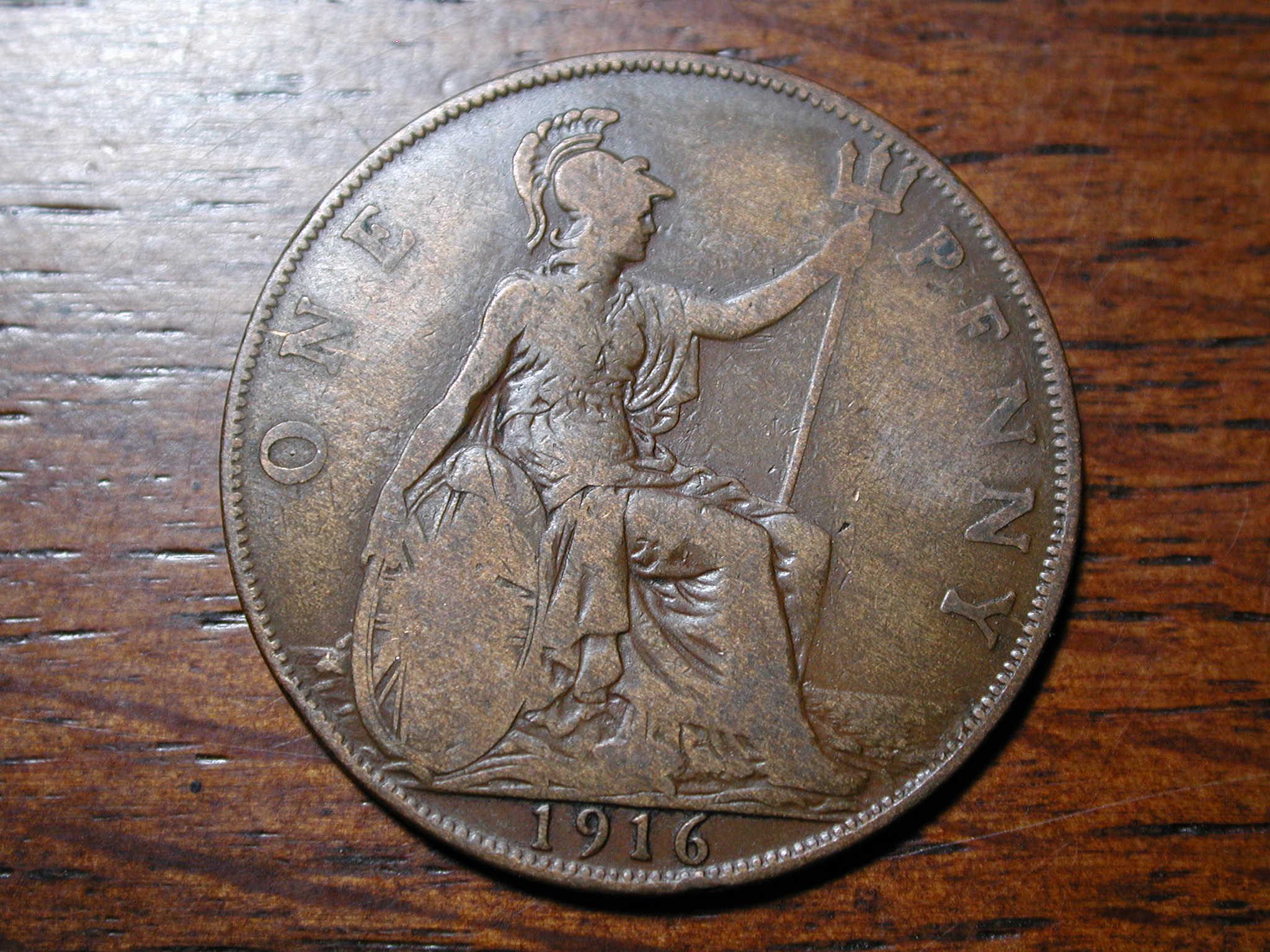 1916 great britain large cent nice for sale buy now online item
