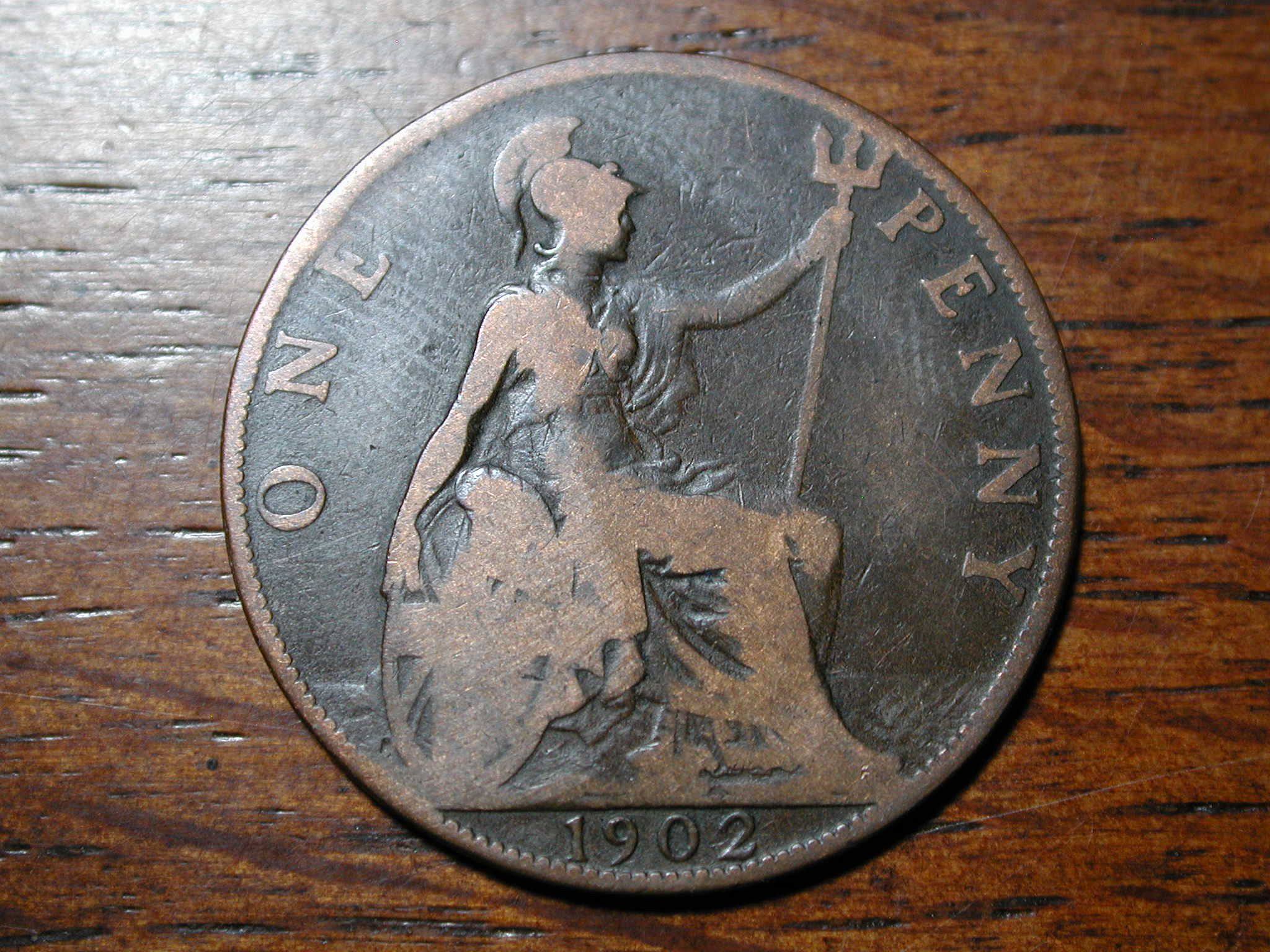 1902 great britain large cent nice for sale buy now online item