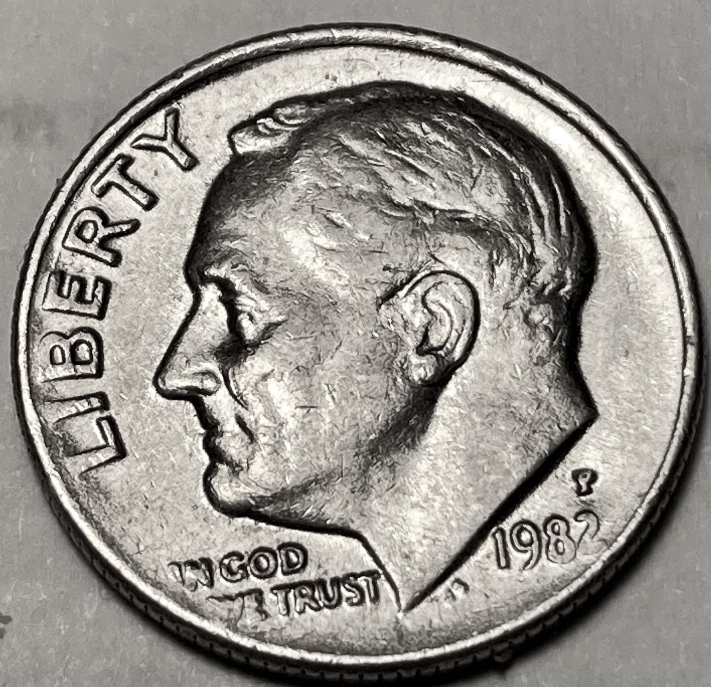1982 P Roosevelt Dimes For Sale Buy Now Online Item 676263
