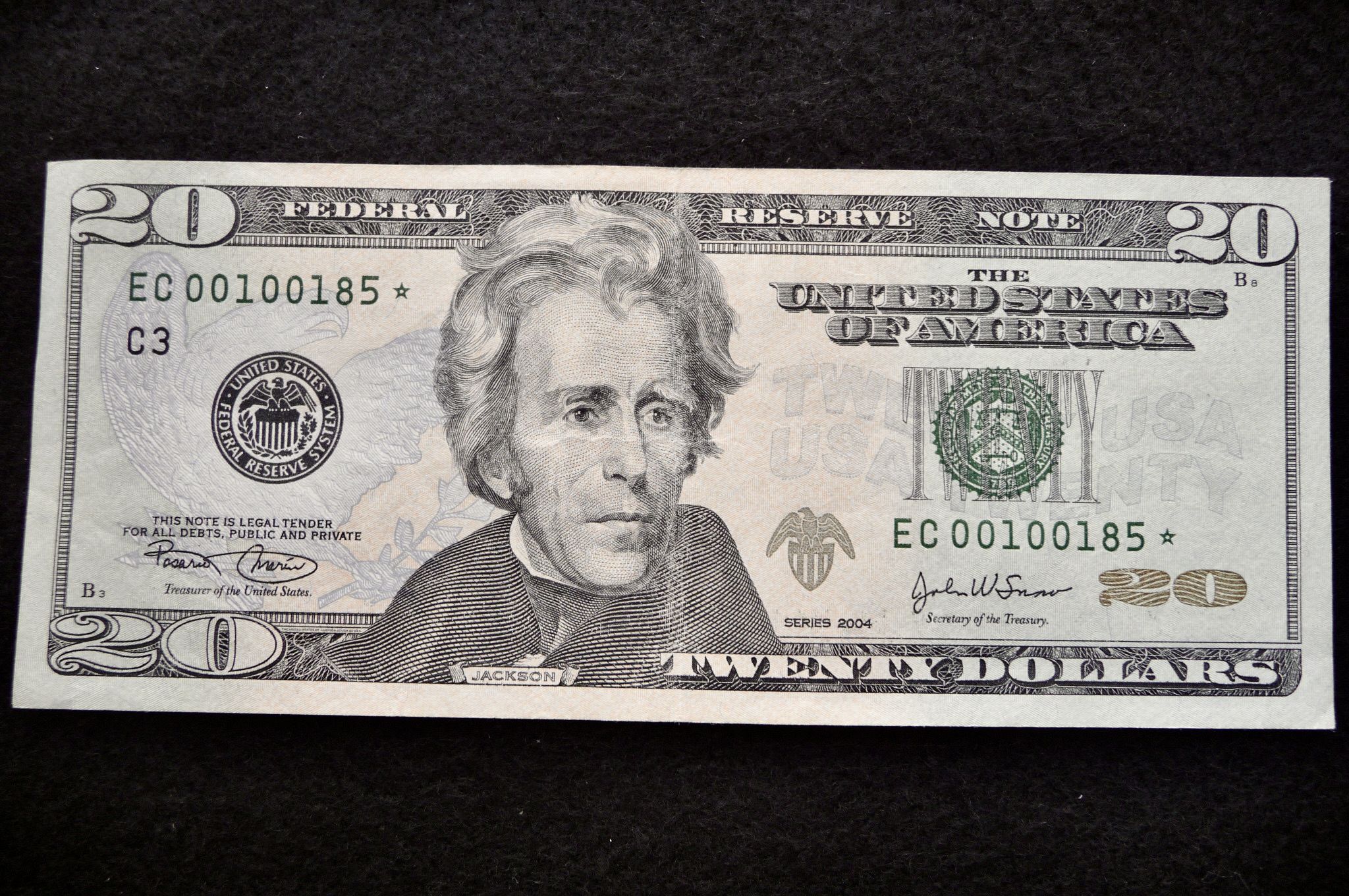 2004 * $20.00 F R N star note - For Sale, Buy Now Online - Item #679379