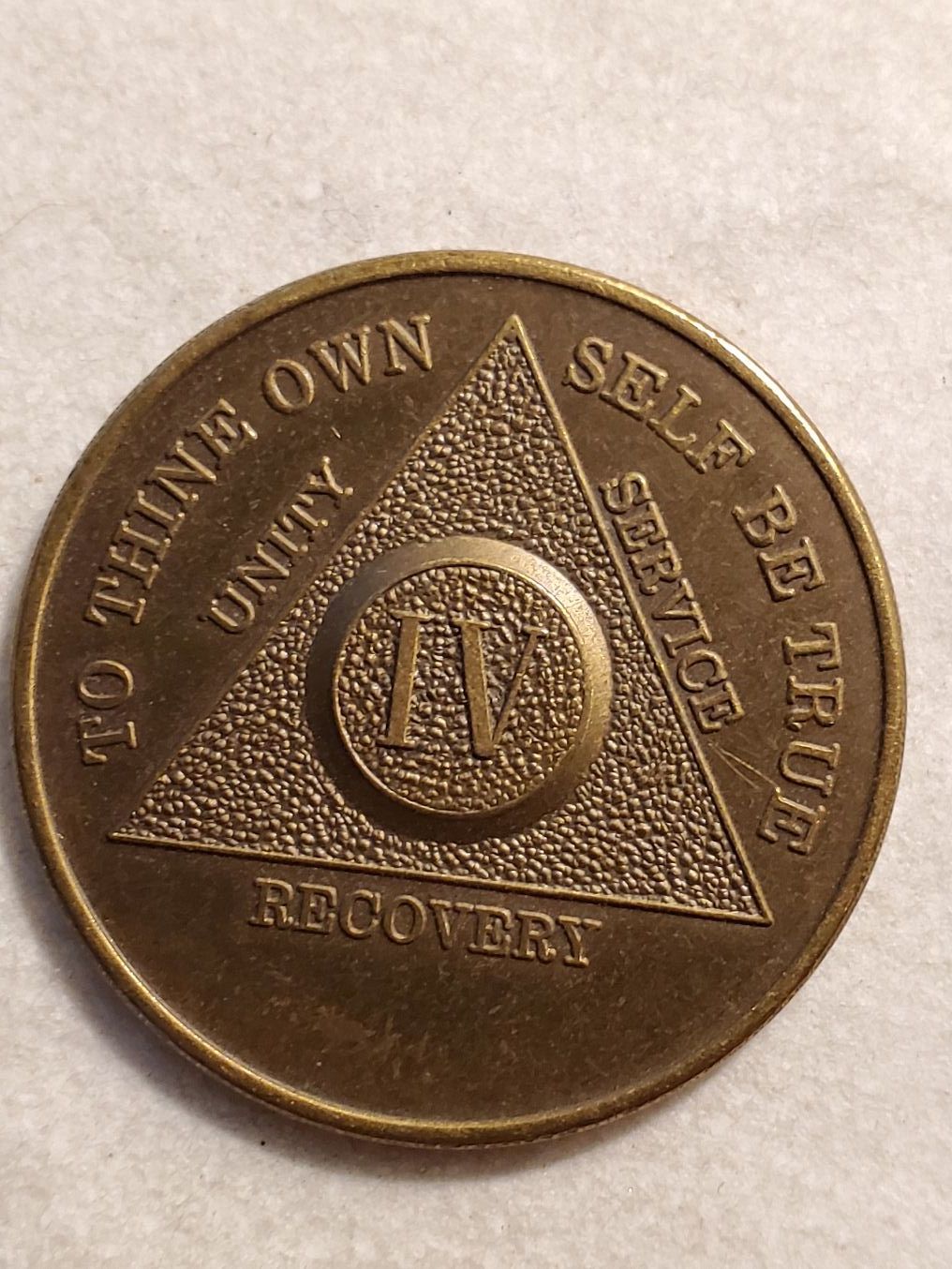 AA ALCOHOLICS ANONYMOUS CHIP For Sale, Buy Now Online Item 681079