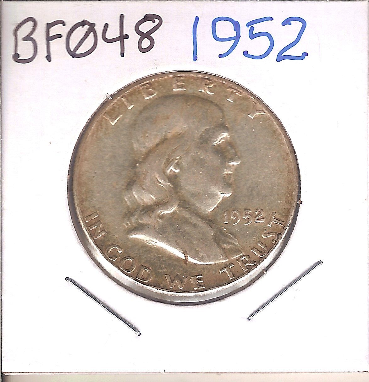 1952 Ben Franklin Half Dollar - For Sale, Buy Now Online - Item #684292