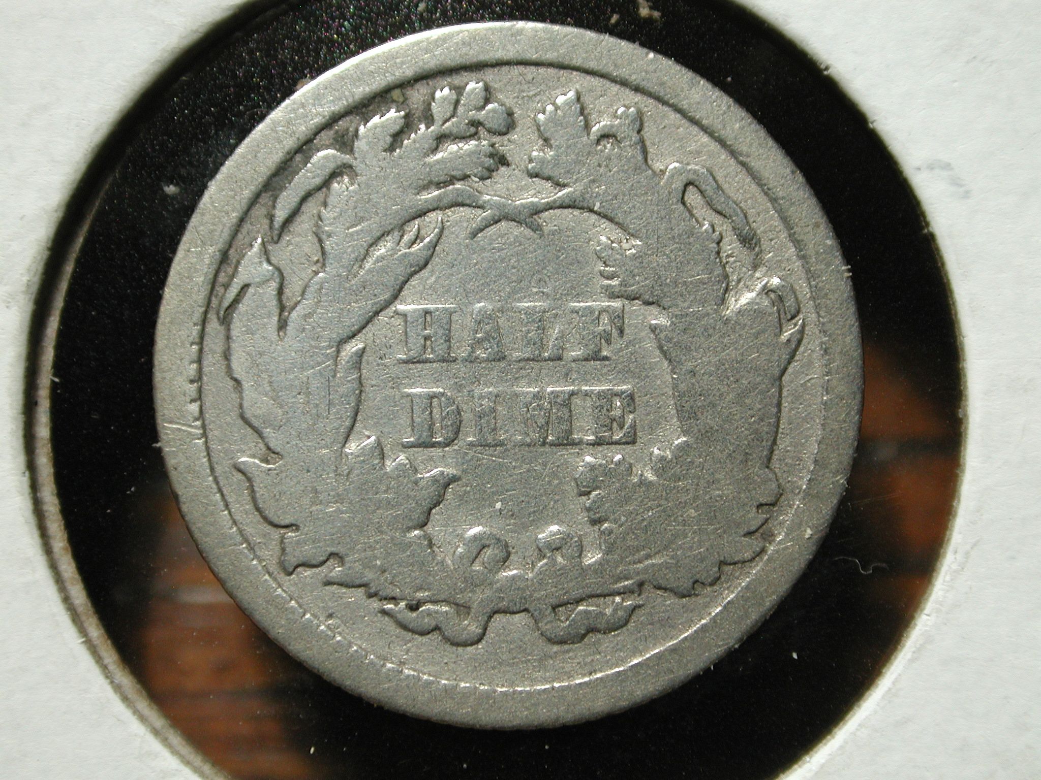 1871 Seated Liberty Half Dime NICE For Sale Buy Now Online Item 