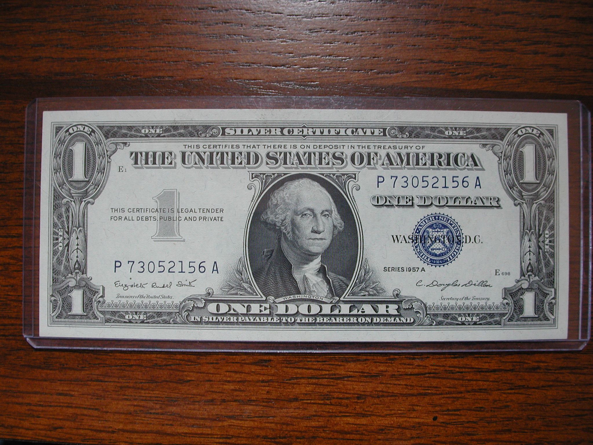 1957a 1 00 Silver Certificate NICE For Sale Buy Now Online Item