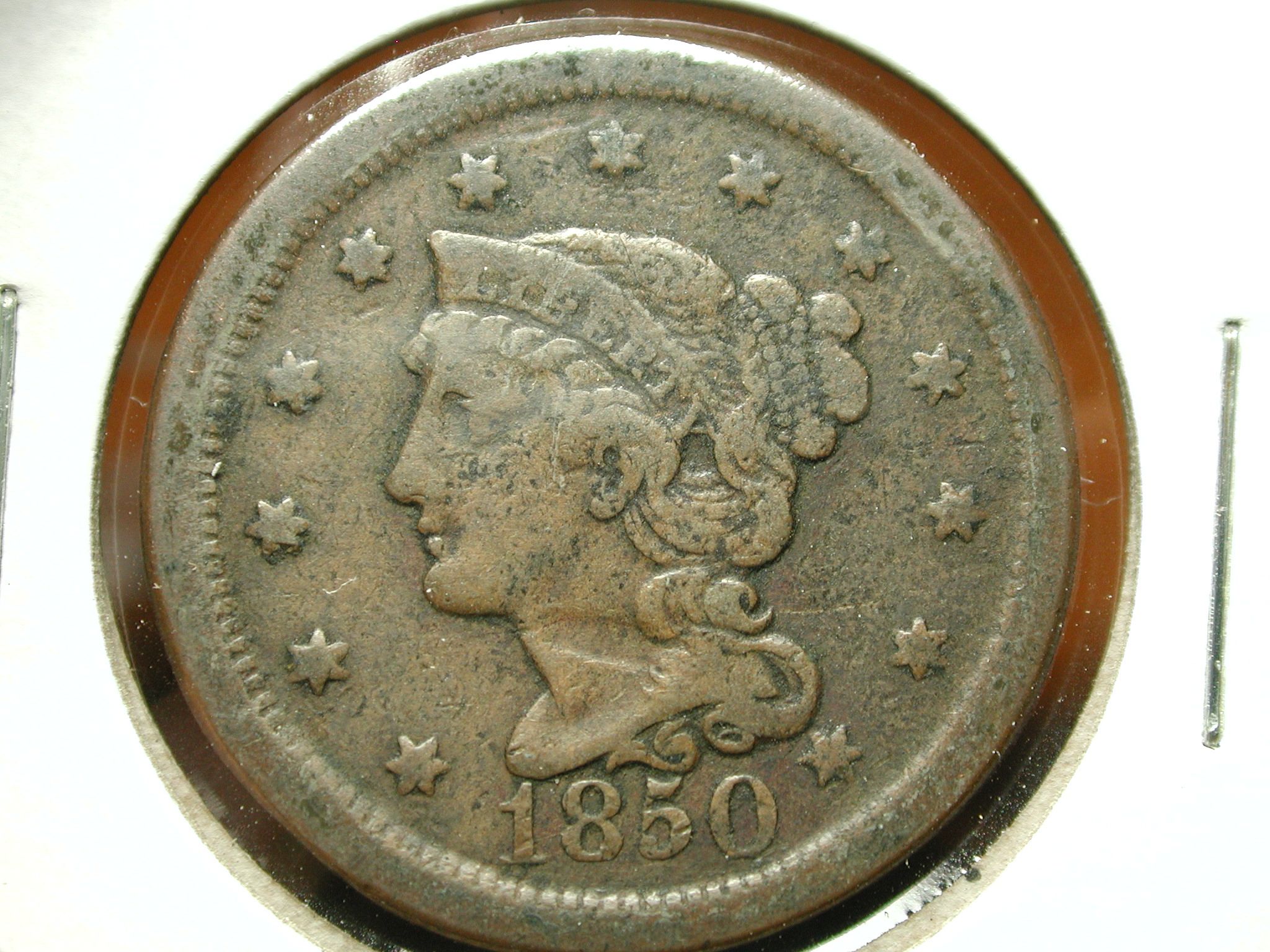 1850 Large Cent NIce For Sale Buy Now Online Item 690675 1850-large-cent-nice-for-sale-buy-now-online-item-690675