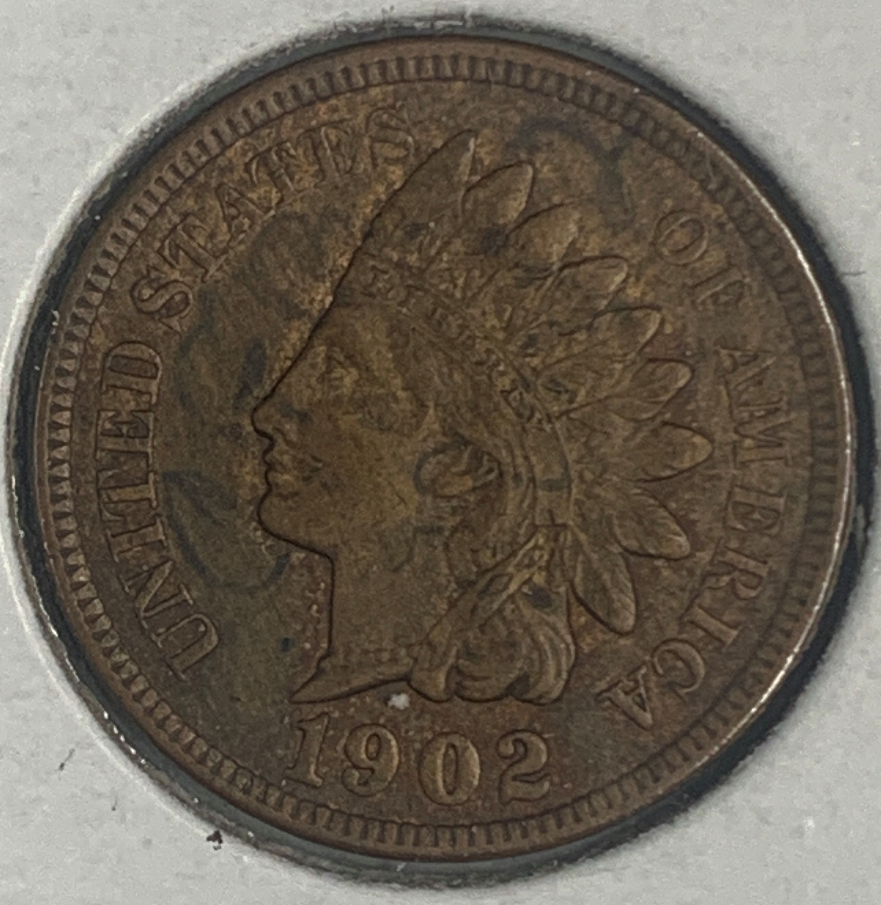 1902 Indian Head Cent MS60+ (4698) - For Sale, Buy Now Online - Item ...