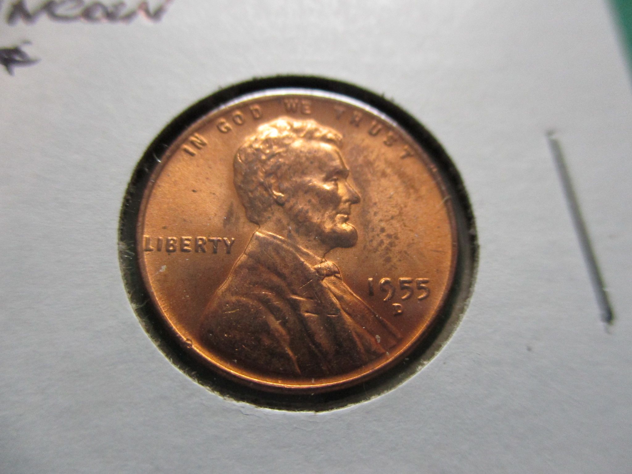 1955-D Lincoln Cent. Item: 1 L55D-03. - For Sale, Buy Now Online - Item ...