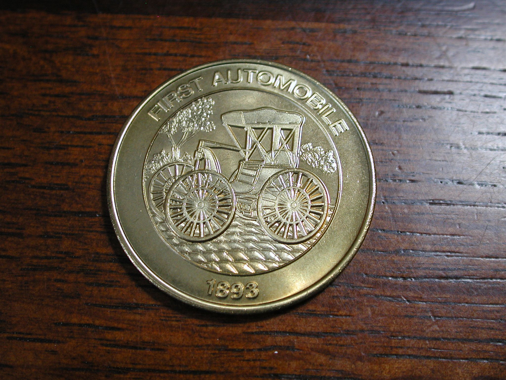 1999 Sunoco Millennium coin series 1893 First Automobile - For Sale