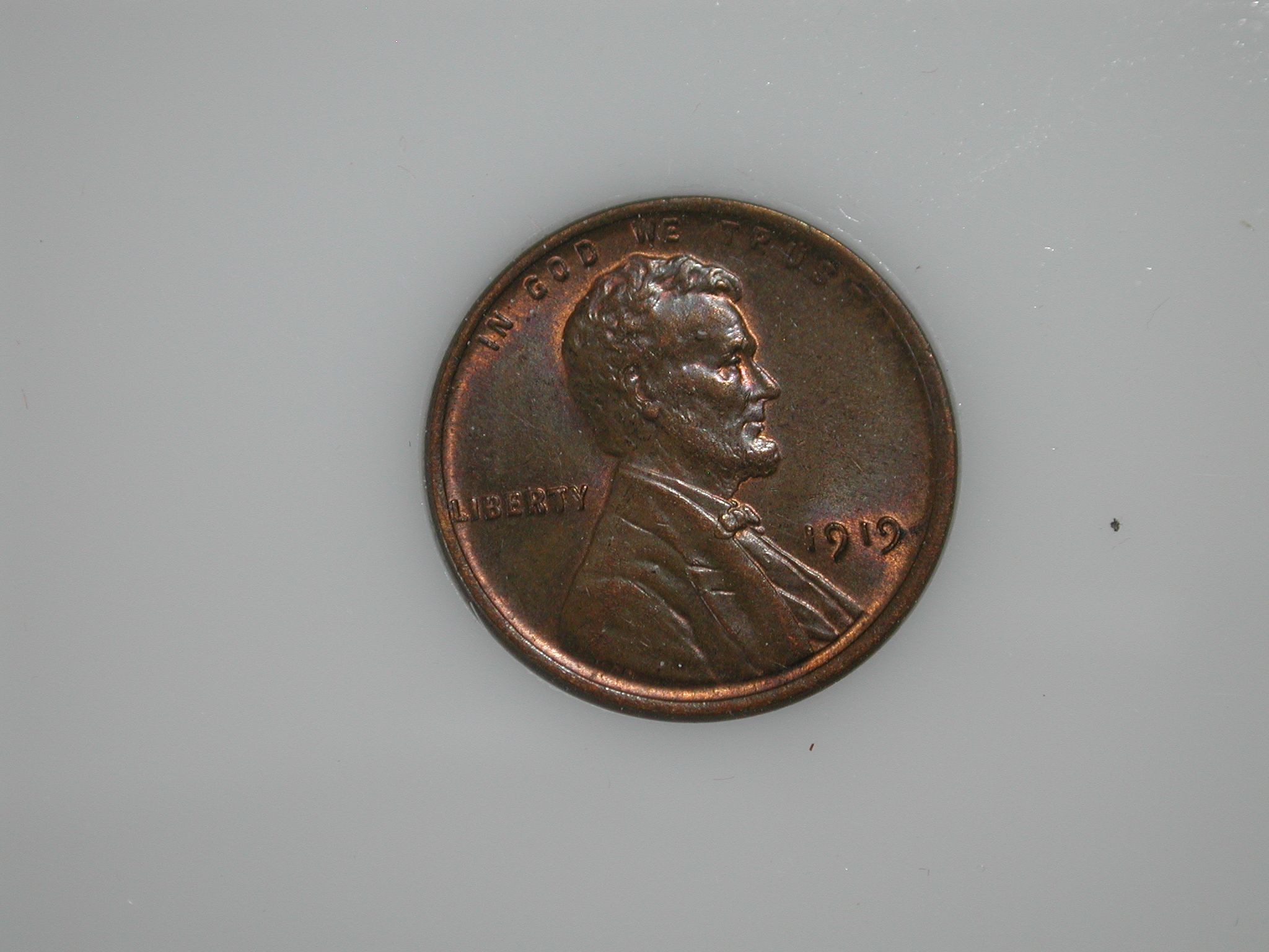 1919 Lincoln Wheat penny cent In Capitol holder NICE - For Sale, Buy ...