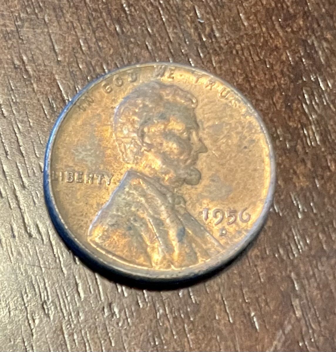 1956 D Wheat Back Penny FREE SHIPPING - For Sale, Buy Now Online - Item ...