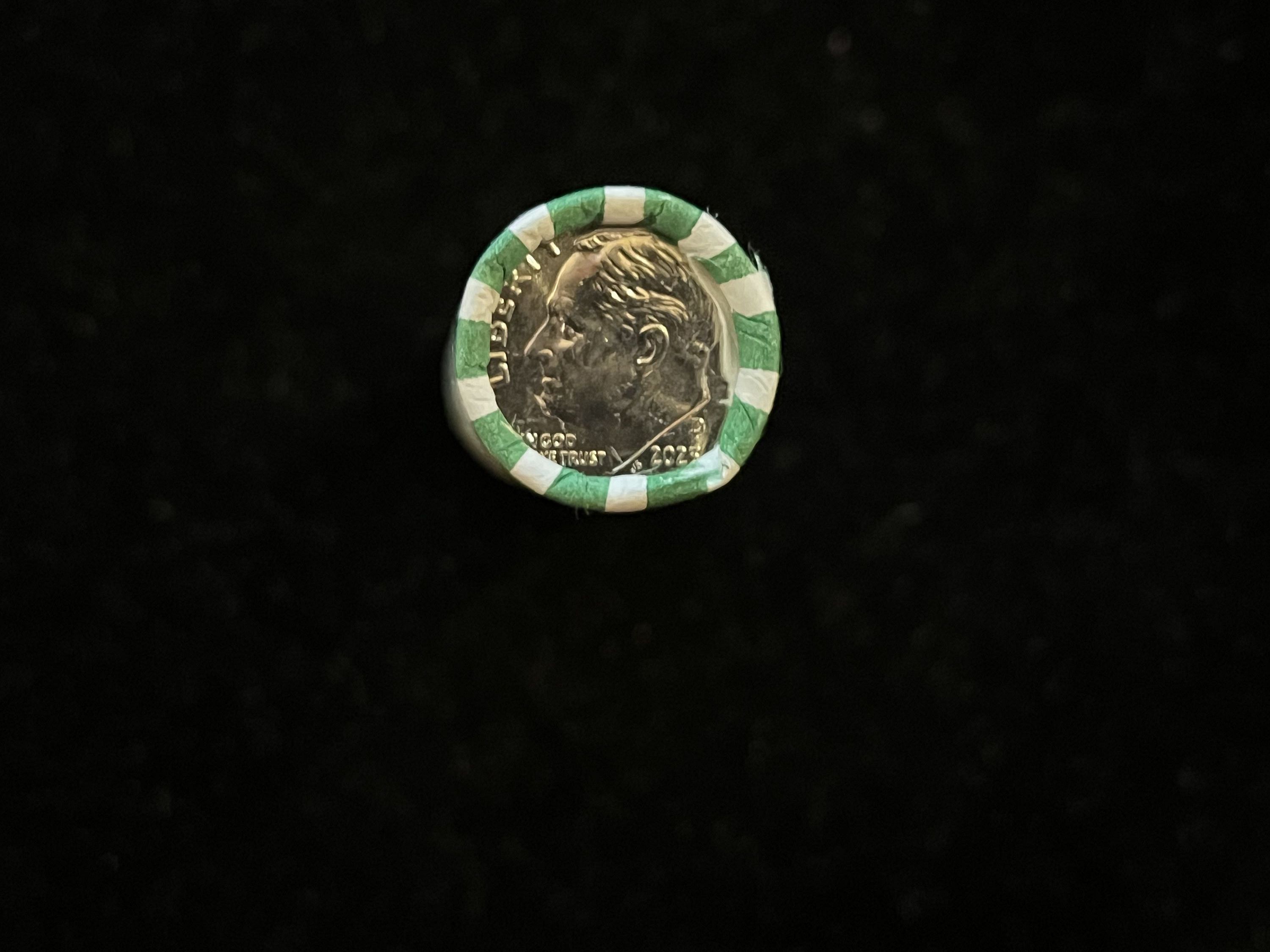 Loomis Roll of 2023 D Dimes For Sale, Buy Now Online Item 709195